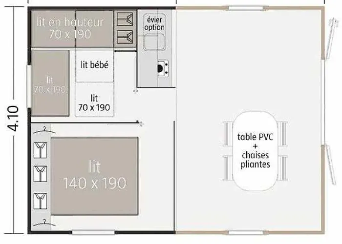 Chalet Zecamping 4 Familial Animaux Acceptes Parc Aquatique Et Restaurant *