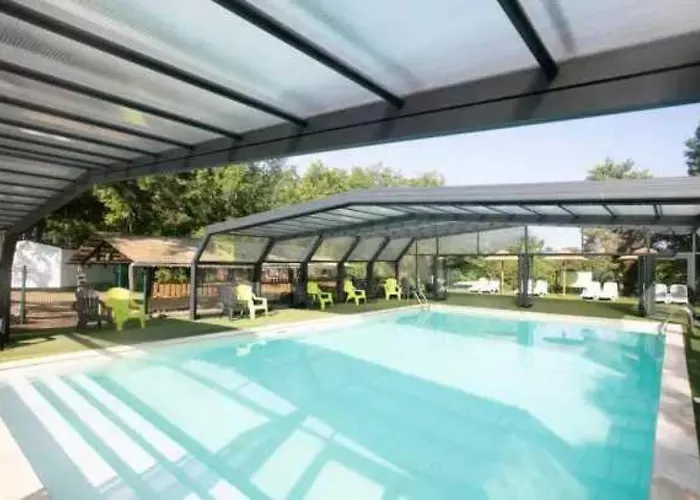 Chalet Zecamping 4 Familial Animaux Acceptes Parc Aquatique Et Restaurant *