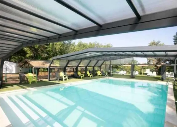 Chalet Zecamping 4 Familial Animaux Acceptes Parc Aquatique Et Restaurant