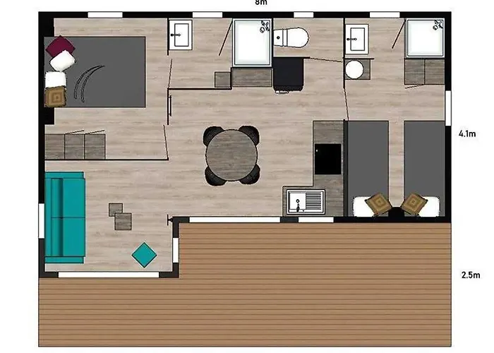 Zecamping 4 Familial Animaux Acceptes Parc Aquatique Et Restaurant Loupiac (Lot)